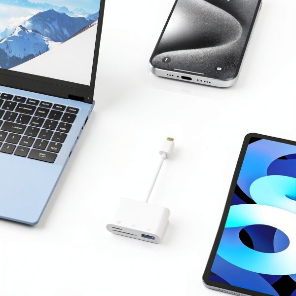 Bwttcb Lightning SD Card Reader for iPhone 13 Pro – High Speed 3‑Slot-7
