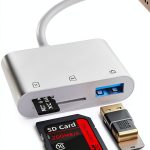 Bwttcb Lightning SD Card Reader for iPhone 13 Pro – High Speed 3‑Slot-0