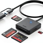 BENFEI USB‑C/USB 3.0 4‑in‑1 Card Reader SD MicroSD CF Memory Stick-0