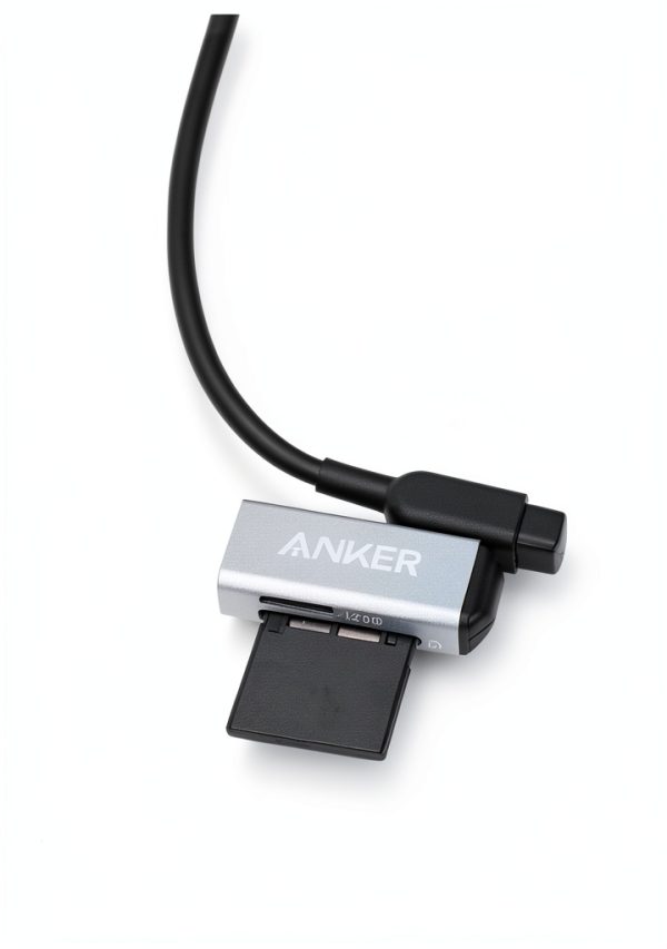 USB Card Reader Anker PowerExpand AK-A83700A2 Grey Dual Slot-3