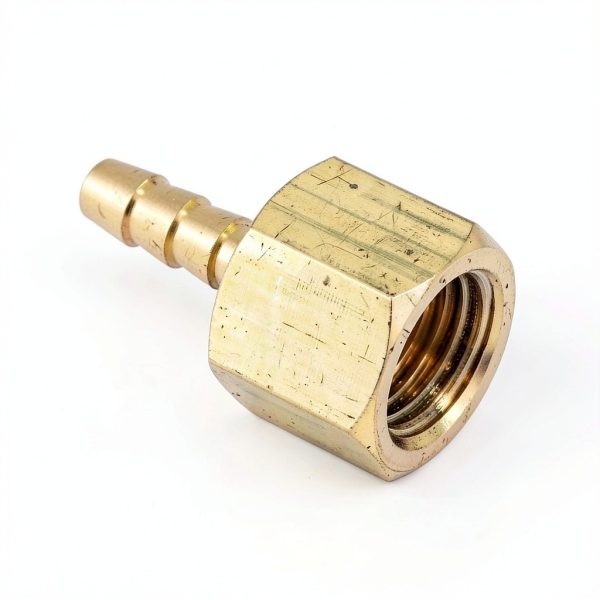 SOKA 1/4" NPT Female x 3/16" Hose Barb Tail Brass Fuel Fitting-3