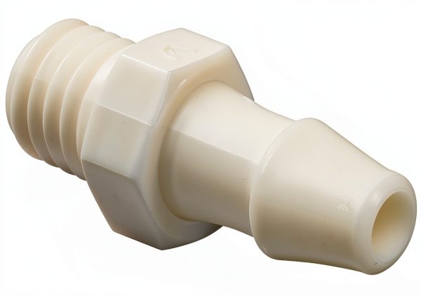 Value Plastics X230-1 White Nylon Barbed Tube Fitting 1/8" (3.2 mm)-0