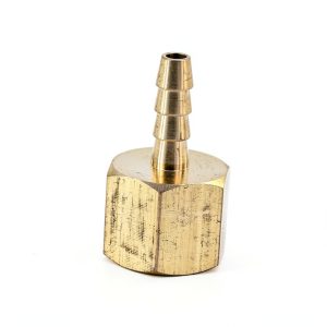 SOKA 1/4" NPT Female x 3/16" Hose Barb Tail Brass Fuel Fitting-0