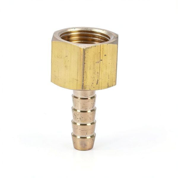 3/8" NPT Female x 1/4" Hose Barb Brass Fuel Fitting Adapter by SOKA-2