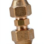 Copper Pipe Connectors ZBIAOJNU Brass 3/8 & 1/4 Inch Set-0